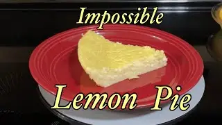 Impossible Lemon Pie