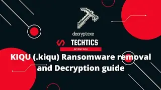 KIQU Ransomware | (.kiqu) Extension | Virus Removal and Decryption Guide | STOP/DJVU Ransom