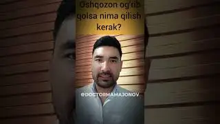 Oshqozon og'riganda ko'pchilik qiladigan xato
