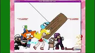 team Stocking VS TEAM Panty : mugen request |mugen all stars 🍦