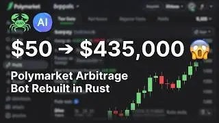 How Someone Turned $50 into $435,000 on Polymarket-I Built the Same Rust Arbitrage Bot in 40 Minutes