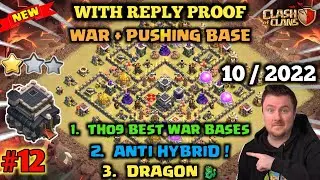Town Hall 9 (TH9) Base 2022 With copy Link New TH9 Trophy/Hybrid/War/ Farming Base CF Gaming #12