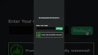 New Roblox Promo Code (DEC 2021)
