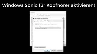 Keinen Sound in Rocket League beheben | Windows PC | Windows Sonic für Kopfhörer aktivieren