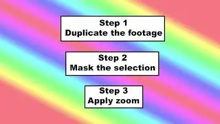 How to do a selection zoom in Vegas Pro 19
