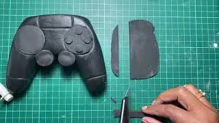 Making of a fondant PS4 controller