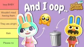 Ranking EVERY Bunny Villager.. *very honest* | Animal Crossing New Horizons | ACNH