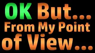 OK... But From My Point of View... (Scambaiting)