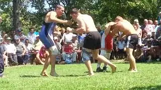 Outdoor wrestling Various matches