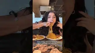 Getting my moneys worth at an AYCE #shorts #food #mukbang