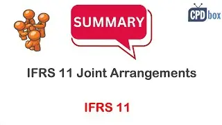 IFRS 11 Joint Arrangements summary - applies in 2026