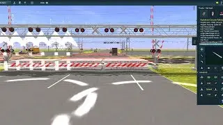 Trainz ATLS Tutorial Pt 9: Bullet Train Grade Crossing