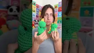 Can AI write a cute crochet dinosaur pattern??? Learn to crochet Fred with the 🔗 in the description.