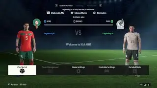 EA FC 24 Simulation - Morocco vs Mexico [4K 60FPS]