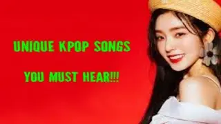Unique kpop songs you must hear!!!!! new Edition ft   old songs