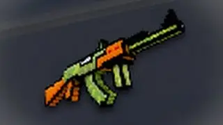 pixel gun world AK-48 up1 gameplay