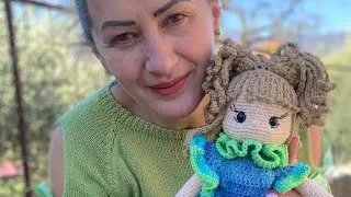 Păpușa croșetată Stela 1 amigurumi , prima parte 