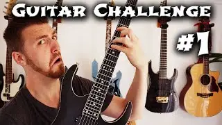 Guitar Challenge #1 - Minor Pentatonic Scale - Speed Run