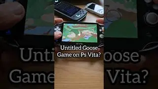 Untitled Goose Game on Ps Vita🪿🤘                        