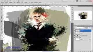 Composición Explosión de Tinta.