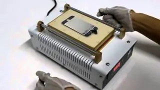 How to use vacuum LCD Separator Machine for cracked mobile phone LCD Touch Screen Refurbishing
