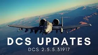 DCS 2.5.5: New A-10 Gun / Engine Sounds, F/A-18 Precise Waypoint, and Sonic Booms