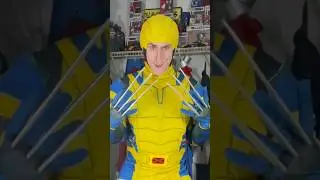 SPIRIT HALLOWEEN WOLVERINE COSTUME! 🔥🙌 #wolverine #deadpool #spirithalloween #halloweencostume