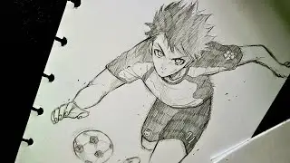Drawing Yoichi Isagi Simple Pose | Blue Lock