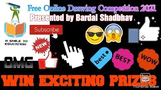 Free 2nd Online Special Drawing Competition 2021😃🥰😍🤩🤗🤑