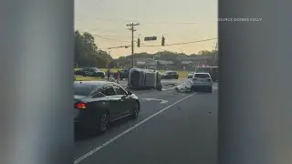 Active crash at Friendly Ave and Jefferson Road, according to police