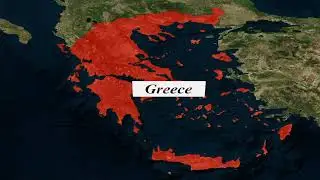 Greece Brief History - Client Work #geolayers #maps #aftereffects