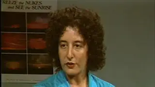1982 Nina Streich Interview (Rally for Nuclear Disarmament)