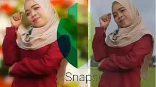 SNAPSEED || Tutorial background Bokeh
