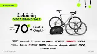 DISKON TERBESAR LEBARAN TAHUN INI! #cycling #Cyclopedia