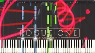 The Imperial Suite - Rogue One (A Star Wars Story) [Synthesia Piano Tutorial]