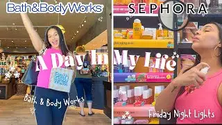 Skincare Shopping + mini haul| Football Fridays| Youngfit Workout — Day In My Life