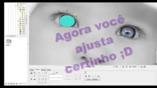 Tutorial -  Como mudar a cor dos olhos no (PHOTOSCAPE)