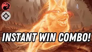 Enduring Courage + Thunderhulk 20 Damage Combo!  Duskmourn Standard MTG Arena.