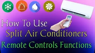 How to use Split Ac Remote Control || Split Ac Remote All Functions