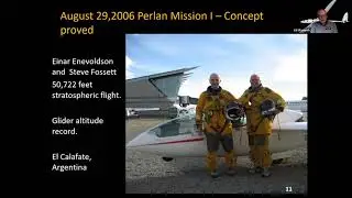 Perlan Project (90,000 ft Gliding!) Presentation 2023