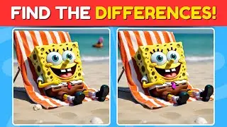 Find the 3 Differences Challenge | Fun Picture Quiz with Your Favorite Characters! 🔍