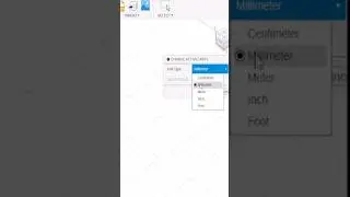How to change units in fusion 360 