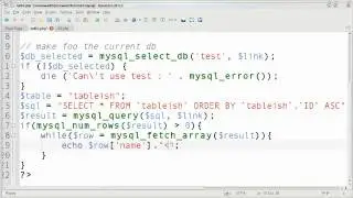 PHPMyAdmin & MySQL & PHP introduction 04