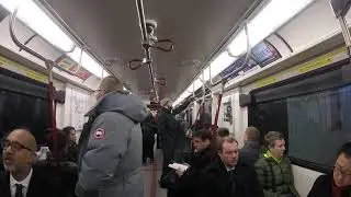 Freed From Frozen Subway and Way to the Streets