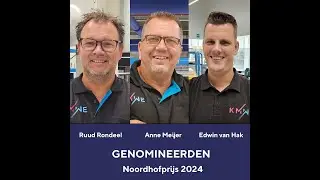 Drie genomineerden Noordhofprijs bij KMWE