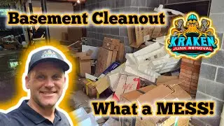Post Hurricane Helene Cleanup: Massive Basement Cleanout Junk Removal in Johnson City, TN!