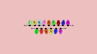 Christmas Lights - Fonts - Free Download
