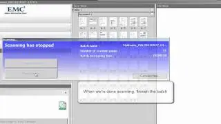 EMC Captiva Disptacher: part 1: scanning (commented)