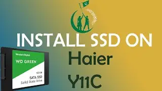 WD GREEN SSD Install On Prime Minister Laptop (Y11C)  Step-By Step Guid.