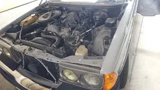 1984 mercedes 300D diesel fuel line routing